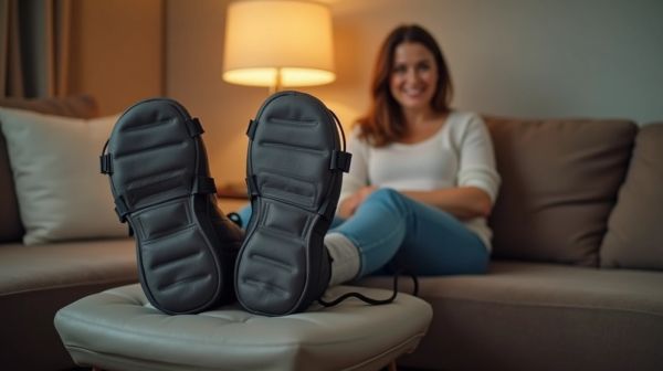 Soulagement des jambes lourdes avec les bottes de pressothérapie